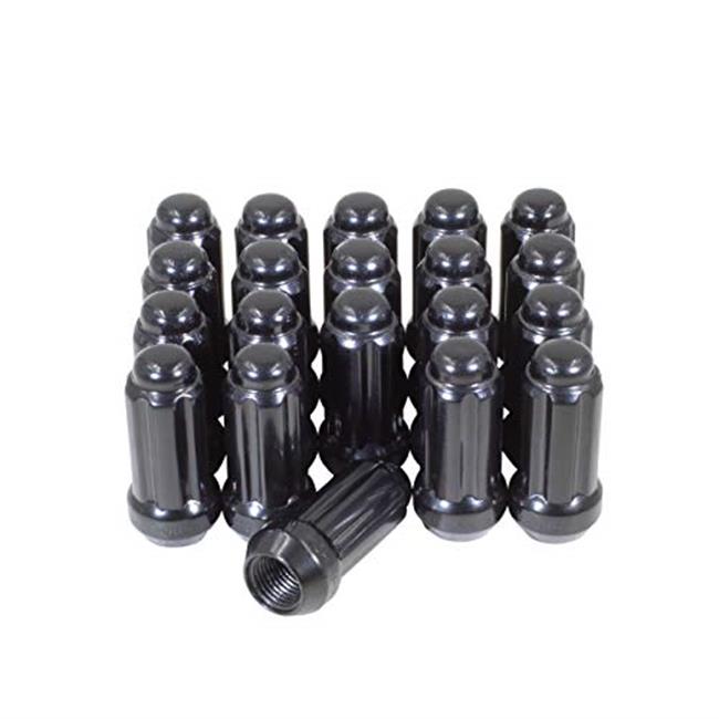 Revolution 63K550BLK M12 x 1.75 in. 5 Lug Cone Seat Spline Wheel Installation Kit for 2012 Toyota Tundra