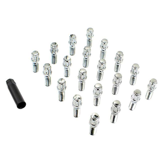 Revolution 63K55828BL M15-1.52 x 28 in. Black & Chrome 5 Lug Wheel Installation Kit