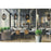 DonovanMaker black-chand Barrel Hoop Chandelier  Black Wine