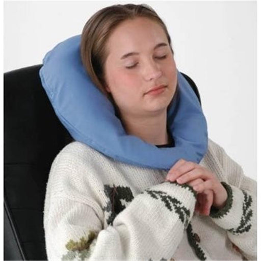 Living Health Products AZ-74-1019-N C Shaped Pillow - Navy