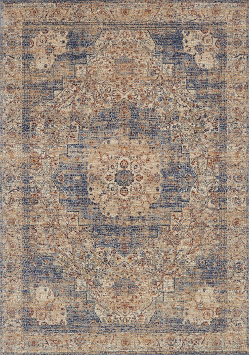 Loloi Rugs PORCPB-01IVBE5080 Porcia Area Rug&#44; Ivory & Beige - 5 ft. - 0 in. x 8 ft. - 0 in.