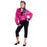 Morris FW113404ML Rock Roll Pink Costume&#44; Medium & Large - Size 10-14