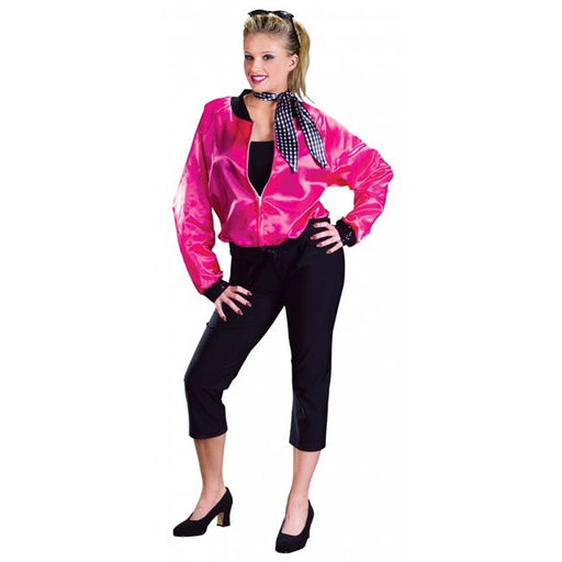Morris FW113404ML Rock Roll Pink Costume&#44; Medium & Large - Size 10-14