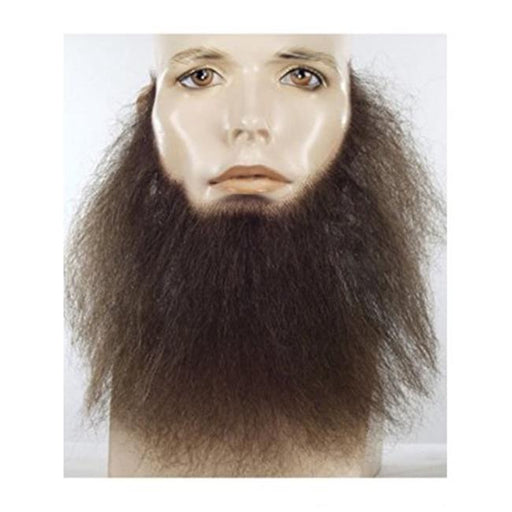 Morris Costumes LW1LCBN 8 In. Full Wavy Beard&#44; No.8 Light Chestnut Brown
