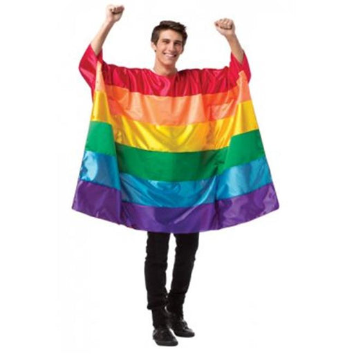 Rasta Imposta GC1984 Tunic Rainbow Adult Mens Flag&#44; 48-52 in.
