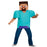 Morris Costumes DG65639L Minecraft Steve Classic&#44; 4-6