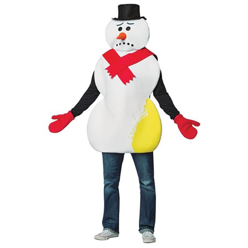 Morris Costumes GC6304 Yellow Snowman for Adult&#44; OSFM