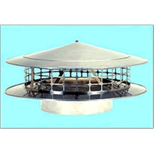 American Chimney Supplies ACS5.5 5.5 in. Class A Round Rain Cap