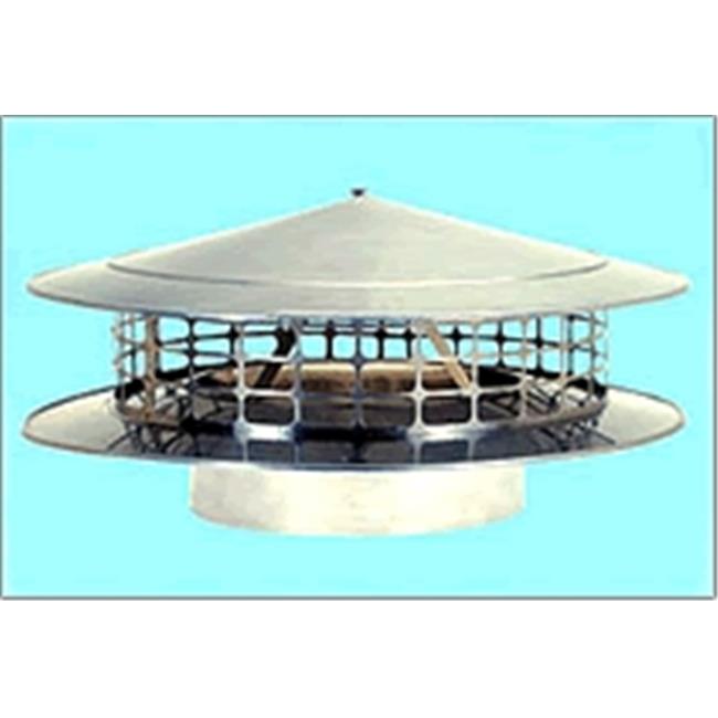 American Chimney Supplies ACS5.5 5.5 in. Class A Round Rain Cap