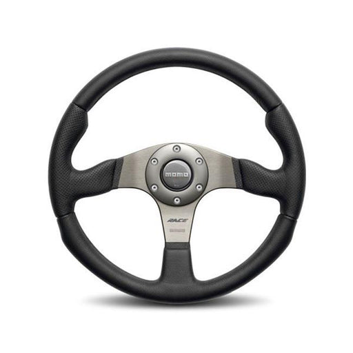Momo Automotive Accessories RCE35BK1B Race 350 Steering Wheel Leather & Airleather