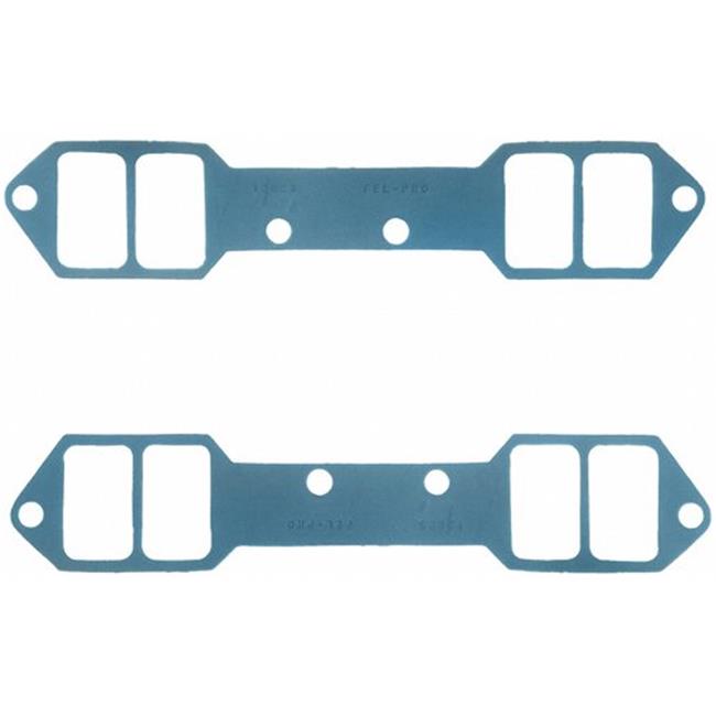 Fel-Pro 1282 S 0.065 in. 18 deg Intake Manifold Gasket for 1955-1957 Small Block Chevrolet V8