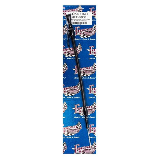 Lokar XED-5008 Flexible Engine Dipstick for GM LS1 -Black