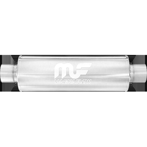 Exhaust Muffler - Stainless Steel 14 x 2.25 C-C with 2.5 in.
