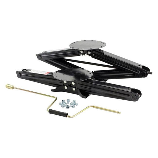 30 in. Scissor Jack with Mounting Hardware & Crank Handle - 2 Carton
