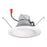 Nora Lighting NOX-563127WW-12 5 & 6 in. 2700K Retrofit Onyx 1200 Lumens Reflector Style - White