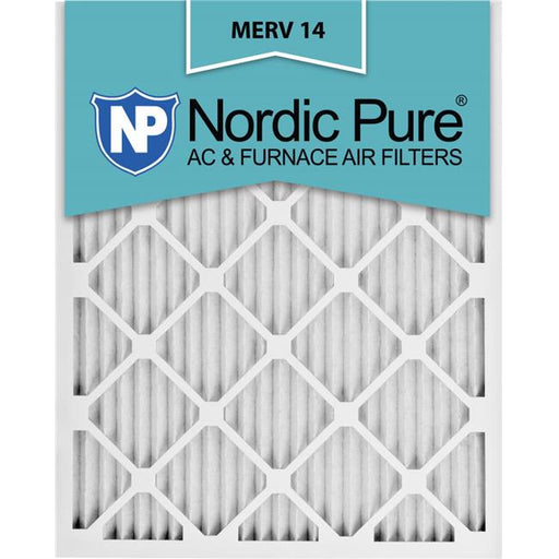 Nordic Pure 16x18x1CustomM14-6 MERV 14 AC Furnace Filters&#44; 16 x 18 x 1 in. - Pack of 6
