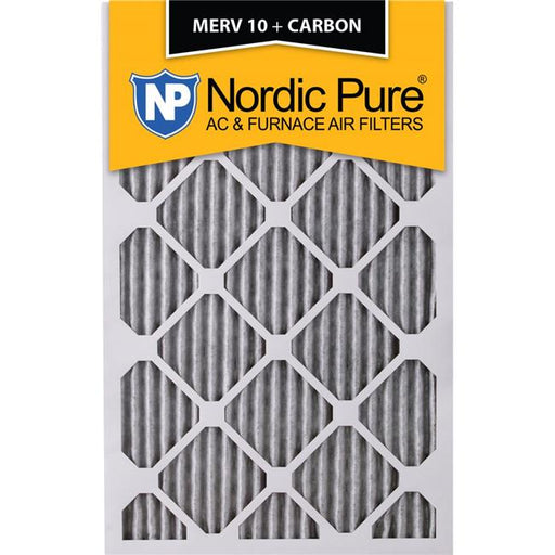 Nordic Pure 15x24x1ExactCustomM10PlusC-6 Exact MERV 10 Plus Carbon AC Furnace Filters&#44; 15 x 24 x 1 in. - Pack of 6