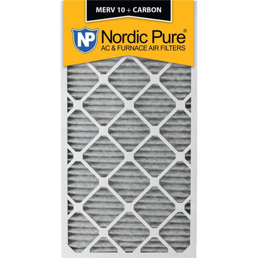 Nordic Pure 15x30-3-4x1ExactCustomM10PlusC-6 Exact MERV 10 Plus Carbon AC Furnace Filters&#44; 15 x 30.75 x 1 in. - Pack of 6
