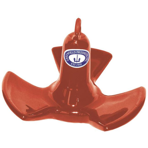 Greenfield Products 520-RD 20 lbs Vinyl Coated River Anchor - Red