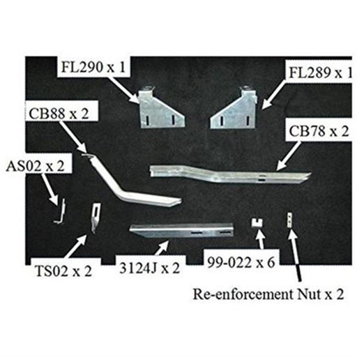 Owens 10-1306 Bracket Kit for TranSender Running Boards