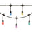 Enbrighten 37791 24 ft. Seasons LED Color Changing Cafe Lights 12 Acrylic Bulbs
