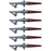 Paasche H-6P 0.64 mm Single Action Airbrush with Medium Head for H - Pack of 6