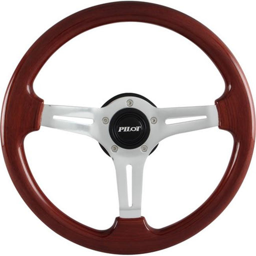 Mahogany Wood Steering Wheel