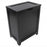 Redmon 5220BK Contemporary Country Laundry Hamper&#44; Black