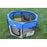 AeroMark International PP001B Portable Playpen&#44; Blue & Beige