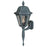 Floral Large Bottom Mount Light Fixture with Short Tail&#44; Verde Green