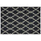 Oriental Weavers M7763K240RDST Marina Indoor Outdoor Outdoor Geometric Round Rug&#44; Black - 7 ft. 10 in. x 7 ft. 10 in.