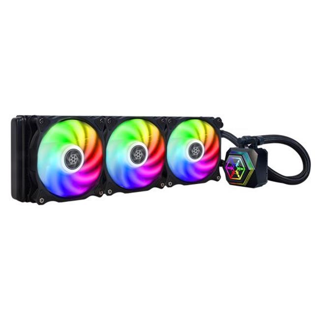 SilverStone Technologies PF360-ARGB 120 mm Triple AIO CPU Liquid Cooling Universal Intel & AMD Socket Solution