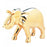 Accent Plus 10018252 Golden Elephant Figure&#44; Large