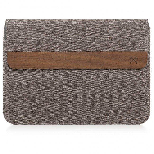 Woodcessories eco255 Walnut MacBook Sleeve for 11 Air&#44; 13 Air&#44; 13 Pro&#44; 13 Pro Ret & 13 Pro Touchbar