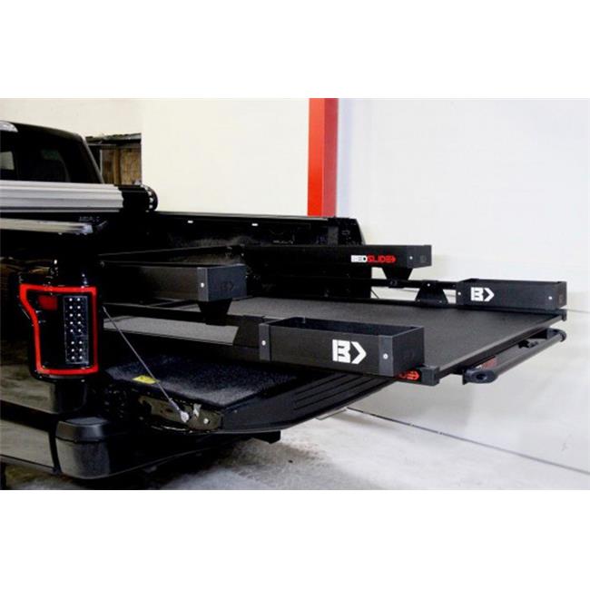 Bedslide BSA-BKB Complete Bedbin Kit for 1970 Ford F150&#44; Black