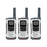 FRS 25 Mile Range NOAA Vox Radios - Pack of 3
