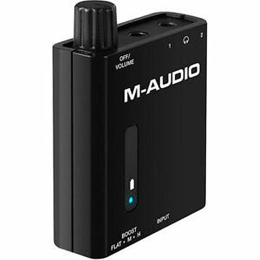 M-Audio BASSTRAVELER Bass Traveler Portable Headphone Amplifier&#44; Black