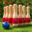 Hey Play M370013 11 in. Wooden Lawn Bowling Set