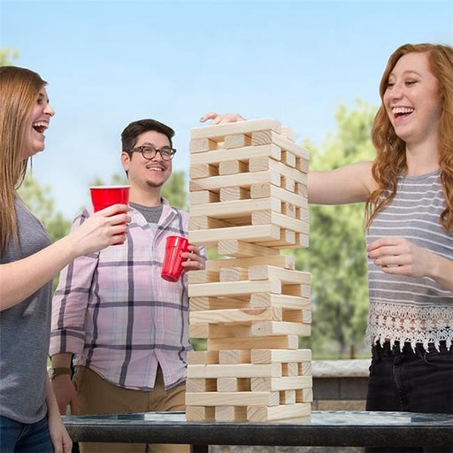 Large Nontraditional Tumbling Towers