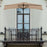 Pure Garden 50-LG1044 Half Round Patio Umbrella with Easy Crank, Sand - 10 ft.