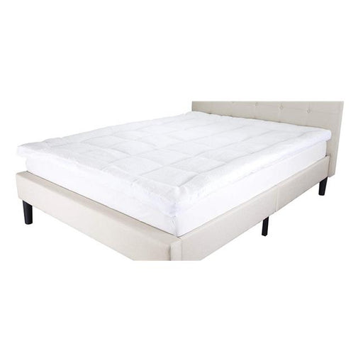 Bedford Home 64A-03991 Down Alternative Topper with Sherpa&#44; Full Size