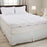 Bedford Home 64A-68823 Down & Duck Feather 4 in. Gusset Topper - King Size