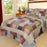 Bedford Home 66A-19769 Savannah Printed 3 Piece Quilt Set