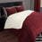 Bedford Home 66A-27452 2 Piece Sherpa & Fleece Comforter Set, Twin Size