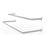 Southern Imperial 224479 48 x 12 in. Chrome Plated Crossbar