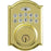 Taiwan Fu Hsing Industrial 221752 Tru-Guard Castle Electronic Deadbolt Lock&#44; Polished Brass