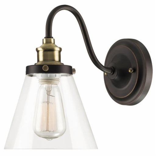 1 Light Oil Rubbed Bronze Wall Sconce