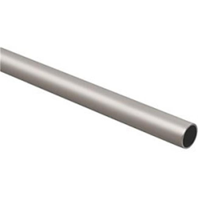 National Manufacturing Spectrum Brands HHI 208993 6 ft. Satin Nickel Heavy Duty Closet Rod