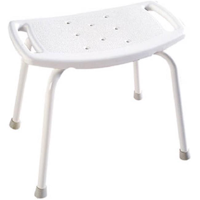 Liberty Hardware 743064 11 x 19 in. Tub & Shower Seat&#44; White