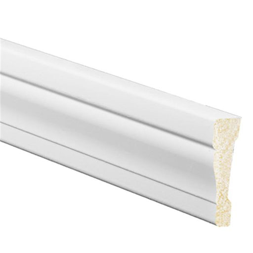 Inteplast Building 227396 7 ft. White OG Casing Molding